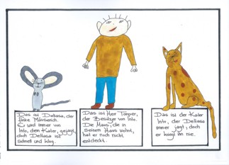 Comic: Katz und Maus, S. 1