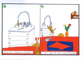 Comic: Katz und Maus, S. 3
