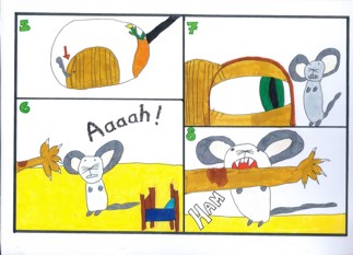 Comic: Katz und Maus, S. 4