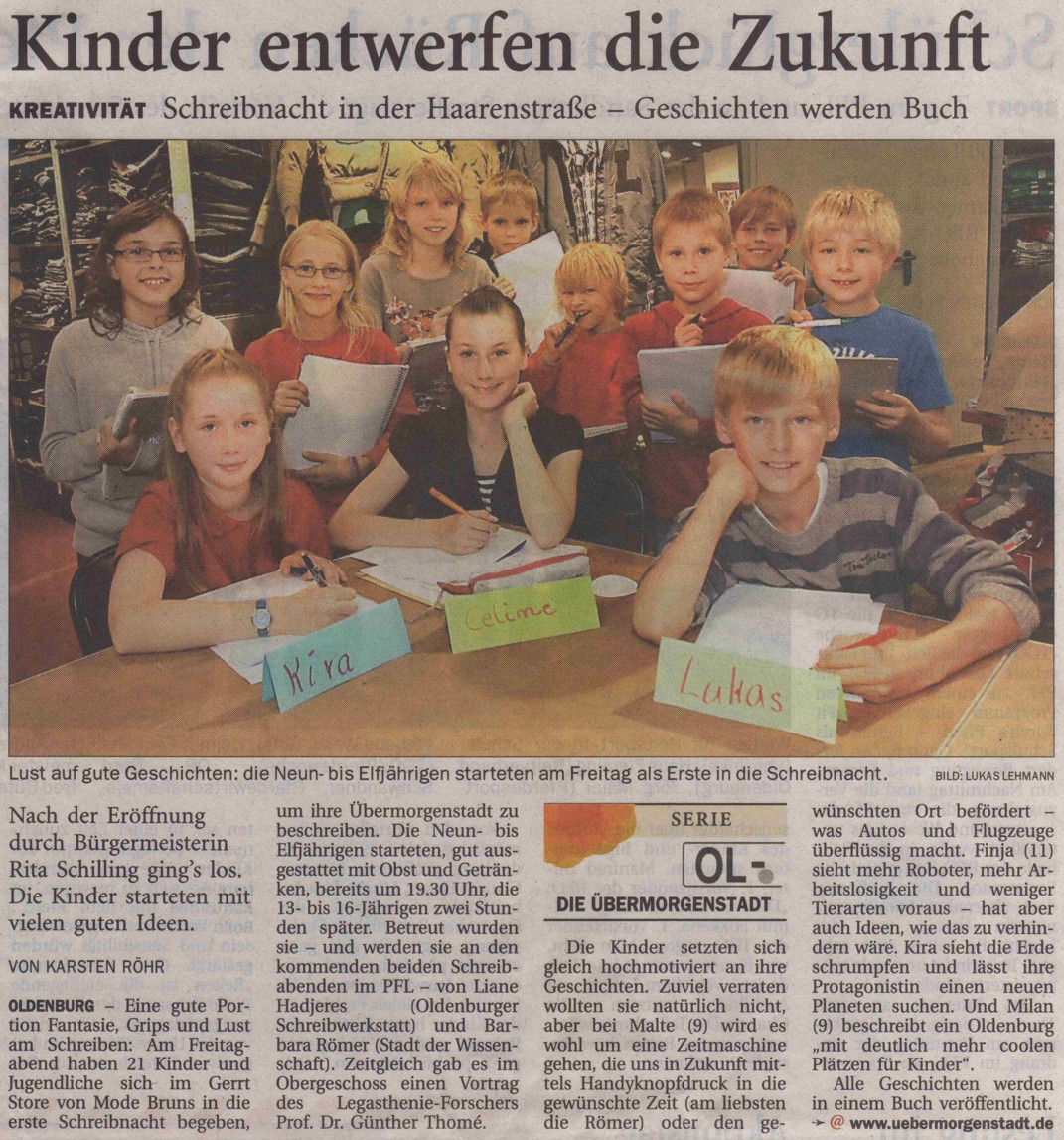 Nordwest-Zeitung 05.09.2009